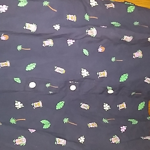 TIPSY ELVES TIKI-PALM TREE HAWAIIAN T-SHIRT (Medium) - Picture 7 of 12